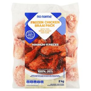 No Name Frozen Chicken Braai Pack 2kg